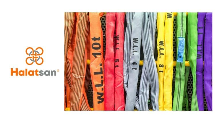 Kaliteli Polyester Bez Halat Çeşitleri (5 Ton, 10 Ton, 30 Ton)